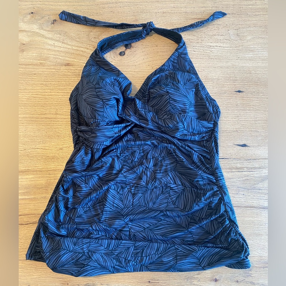 Kona Sol Black Swimsuit Top‎ Women’s Large Preloved